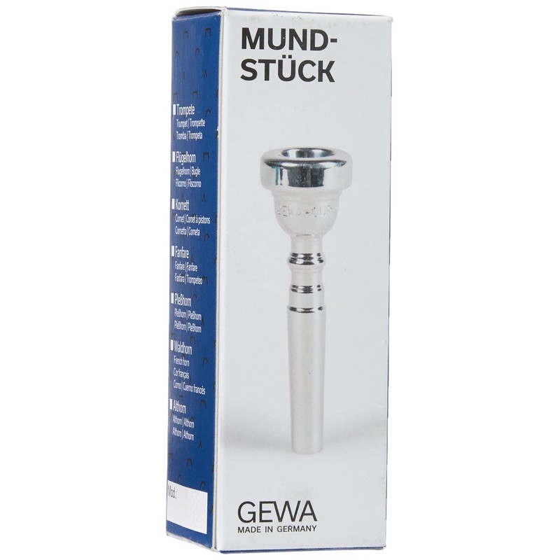 Gewa 710002 Mouthpiece Trumpet 1 1/2 C Silver-Plated