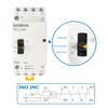 Baomain 220V AC 4-Pole Contactor, 25A 2NO2NC Normally Open +