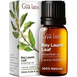 Gya Labs Gya Labs Bay Leaf Essential Oil for Diffuser & Juniper Berry Essential Oil for Diffuser Set - 100% Natural Aromatherapy Grade Essential Oils Set - 2x0.34 fl oz