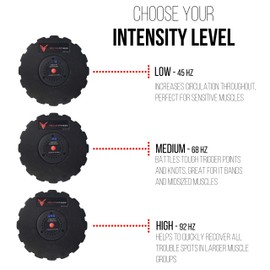 Victor.Fitness Revive Roller 3-Speed Vibrating Foam Massage Roller - High Intensity Vibration for Muscle Recovery, Trigger Points, Mobility, Sports Massage, Therapy