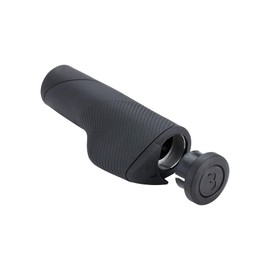 BBB Cycling KingComfort Handlebar Grips - Ergonomic Design - Cycling Grips for Urban Bikes - Black - BHG-121