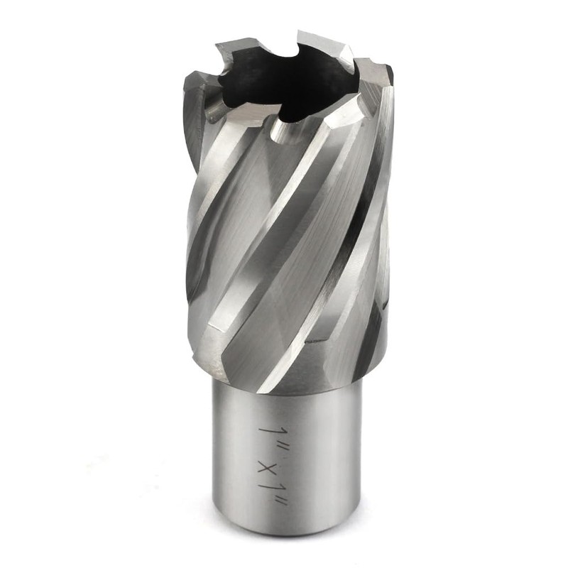 Annular Cutter JESTUOUS 1 Inch Cutting Diameter 3/4 Weldon Shank