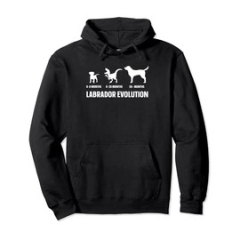 Labrador Evolution Design for a Labrador Owner Pullover Hoodie