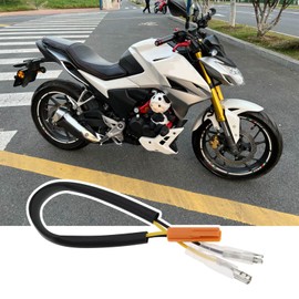 Be In Your Mind 4 x Indicator Wiring Adapter Compatible with Honda Plug Adapter Motorcycle Indicator Adapter Cable Approx. 22.5 cm / 8.86 Inches