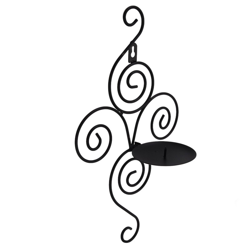 Wall Mounted Candle Stick Elegant Candle Holder for Living Room