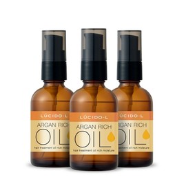 Lucidoel Argan Hair Treatment Rich Oil, 60ml, 3 pieces / 루시도엘 아르간 헤어 트리트먼트 리치 오일, 60ml, 3개