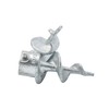 Extreme Max 3006.6851 Galvanized Auger Foot for Dock Post -