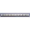 Germanium Bracelet (L) with Japanese Traditional Auspicious "Hachio" Design