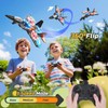 Foam Drone for Kids – RC Fighter Jet with Lights,