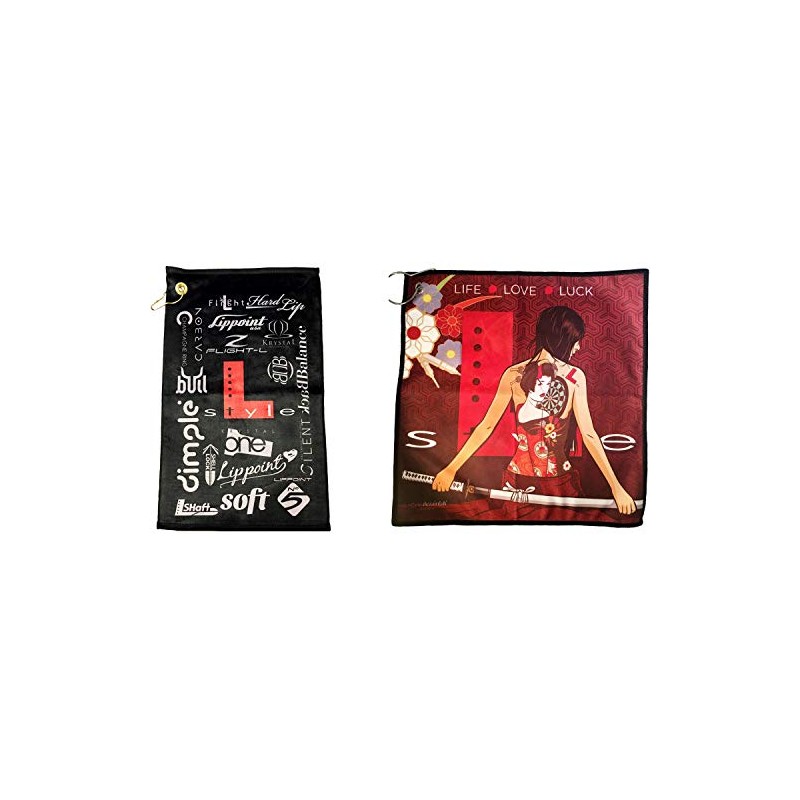 L-Style Hand Towel Black