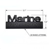 HJKK 2 Pack Marine Special Edition Emblem, 3D Heavy Metal