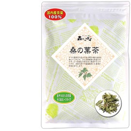 森のこかげ 国産 桑の葉茶 (180g) 熊本県産 無農薬栽培 桑葉 クワの葉 クワハ (残留農薬検査済) 健康茶 くわ茶 茶葉 健リフ