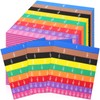 Sayglossy 36 Sets Fraction Tiles Set for Math Classroom Fractions