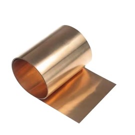 KUSTAT Flashing Metal C17200 Copper Foil Sheet Cylinder Bronze Plate Strip Wear and Corrosion Resistance Roofing Panels (Color : C17200 L 500mm, Size : 0.6x200mm)