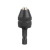 Domary Keyless Drill Bit Chuck Converter 0.3-3mm Hex Shank Adapter