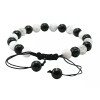 Amazing Gemstones Selenite Black Tourmaline Bracelet - Adjustable