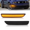 StylinPro Front Amber LED Side Marker Lights Compatible with Ford