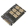 M.2 NVME SATA to U.2 Adapter Card NVME SATA Dual