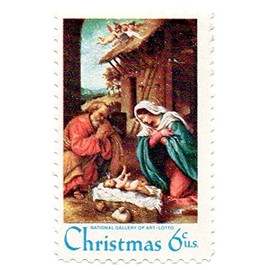 USA Postage Stamp Single 1970 Christmas Nativity Issue 6 Cent Scott #1414