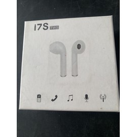 New i7S Wireless White Earbuds