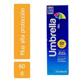 Medihealth Protector Solar Gel Umbrella Spf 50+ Piel Normal A Grasa 60g