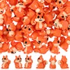 50 Pcs Mini Resin Squirrel Miniature Tiny Squirrel Figures Mini