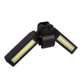 Luciano Housewares 360-Degree Rotating LED Outdoor BBQ Grill Light, 5 x 7 inches, Black