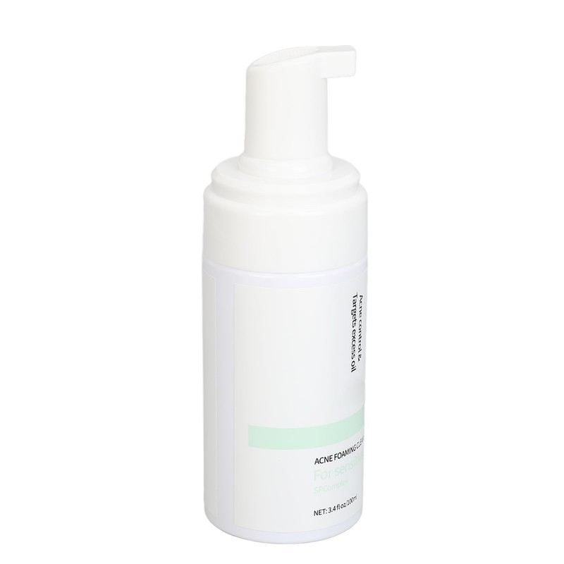Foaming Facial Cleanser Plant Based Nourishing Face Wash Fine Foaming