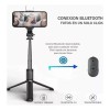Alitrade Palo Selfie Bluetooth Recargable 104 Cm 3 Tonos Luz