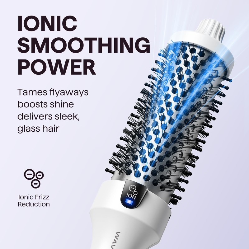 Wavytalk Blowout Boost Thermal Brush, 1.5 inch Heated Round Brush