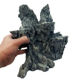 Allcolor Fish Tank Decor Rocks.Aquarium Decoration Model.Easy and Quick Solution for Aquascaping.(Sky City)