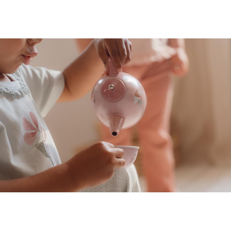 Little Dutch Fairy Garden 2013747 Tin Tea Set