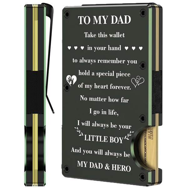 Father's Day Gifts for Dad from Son: Wallet & &