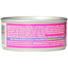 Friskies Can Cat Food Beef & Salmon, 5.5 oz