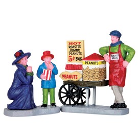 Lemax - Roasted Peanut Treats, Set Of 2