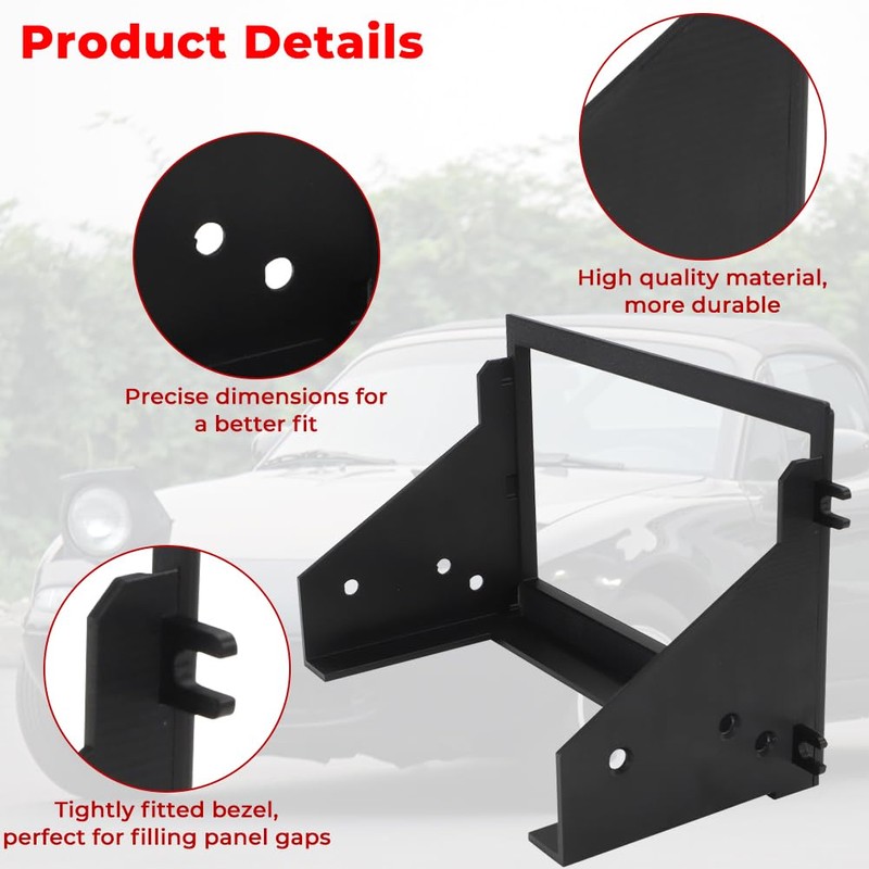 WIKIBB for Mazda Miata NA Double Din Head Unit Bezel,