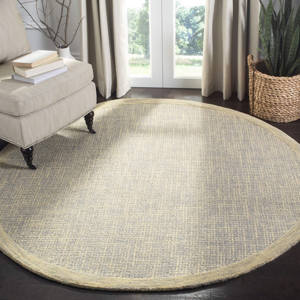 Safavieh Abstract Collection ABT220B Handmade Premium Wool Area Rug, 6'