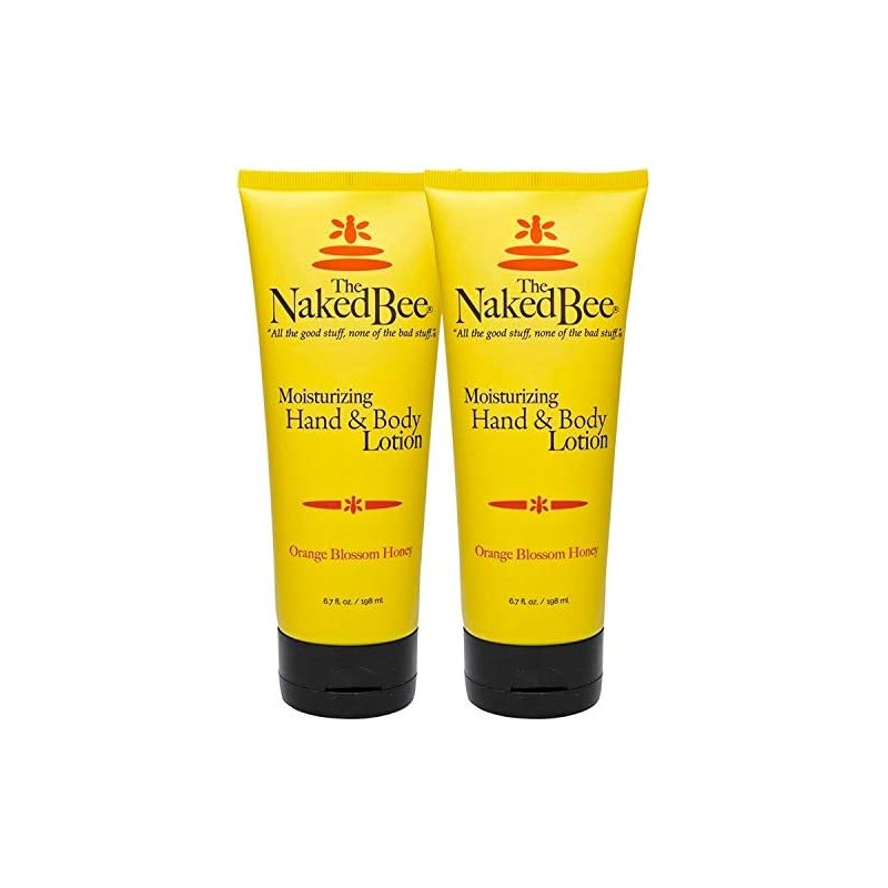 Naked Bee Orange Blossom Hand and Body Lotion (2 Pack)