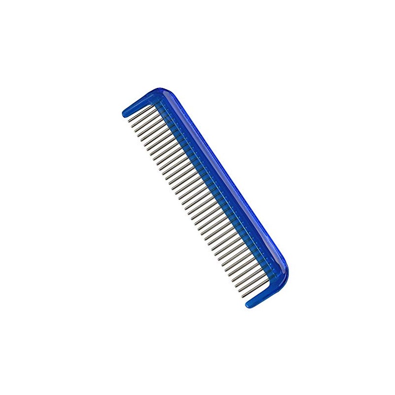 Hair Doctor Ladies 5" Comb with rotating stainless steel teeth