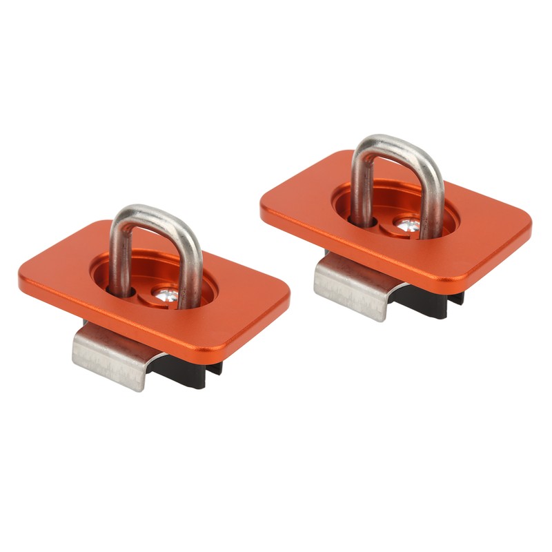 2pcs Stainless Steel Bull Ring Truck Bed Side Tie Down