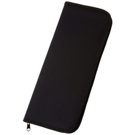 Royal Langnickel 12-1/2-Inch by 14-1/2-Inch Keep N' Carry Zippered Brush Carrier, Long Handle, Black