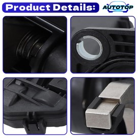 4WD Front Axle Actuator Fork Disconnect Fit for 2019-2023 Ram 2500 3500, Front Differential Shift Fork Replacement for 68449574AA