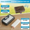 CVchancin Solar Lights Outdoor Motion Sensor, 92 LED Clip on