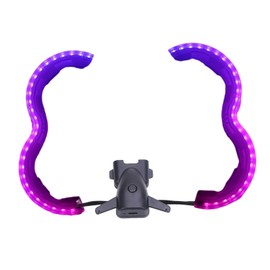 RGB Luminous Propeller Guard for Avata 2 - Anti-Collision Ring with 7 Color Modes, Snap-On Bumper Cover for Night Flying & Drone