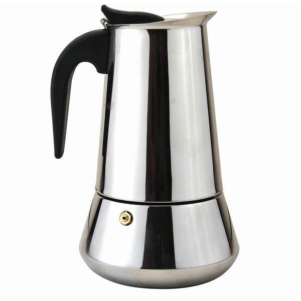 apollo THE HOUSEWARES 7746 Stainless Steel Coffee Pot 10 Cup
