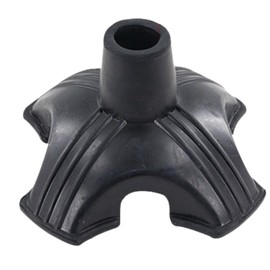 All Trust Rubber Cane Tips 4 Legs Nursing Cane Nursing Cane Folding Stick Rubber