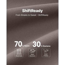 G4Free Women's High Waisted Work Pants with Pockets Front Pleated Dressy Casual Yoga Trousers Comfy Stretch Slack Travel (Taupe,L,29")