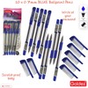 Goldex Kwiker Ball Pen BLUE 10 x 0.7mm Smooth Ballpoint