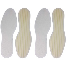 Green-Feet 2 Pairs of Summer Terry Towelling Barefoot Soles Insole for Sweaty Feet Size 7