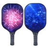 Portable Carbon Fiber Pickleball Paddle Ball Game Set Training Sport